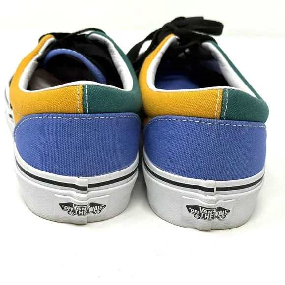 VANS Era Mix & Match - 500714 Black Blue Yellow Green Size 7.5 Men 9.0 Women EUC - Picture 4 of 11